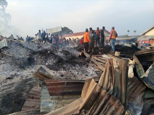  GOMA: deux enfants d’une même famille sont morts dans un incendie au quartier Mapendo